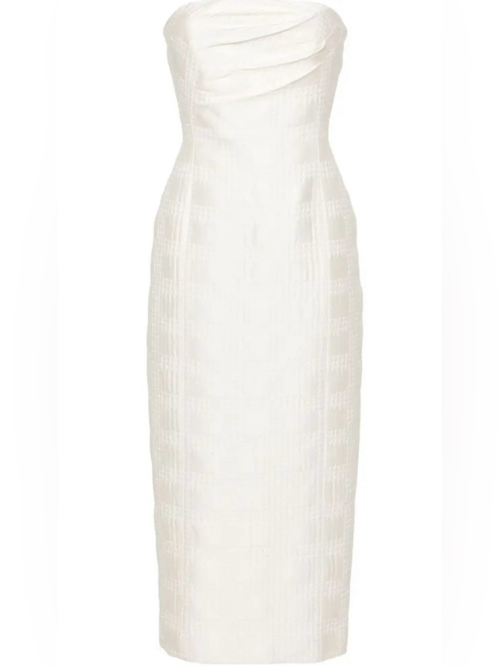 Emilia Wickstead Lowre Tweed Midi Dress US 2 UK 6